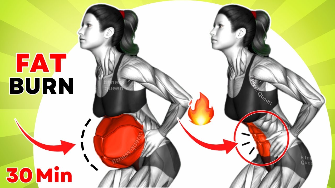 Weight Loss: Break The Belly Fat Myths ✔Women Over 50, 60 Do THIS for a Flat Stomach (Standing Abs!)