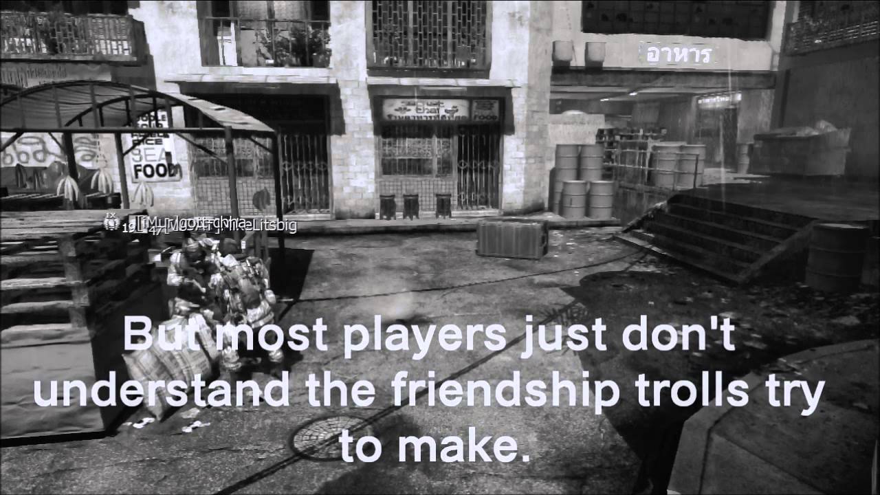 Troll Cruelty Awareness Commercial (Funny MW3 Commercial)