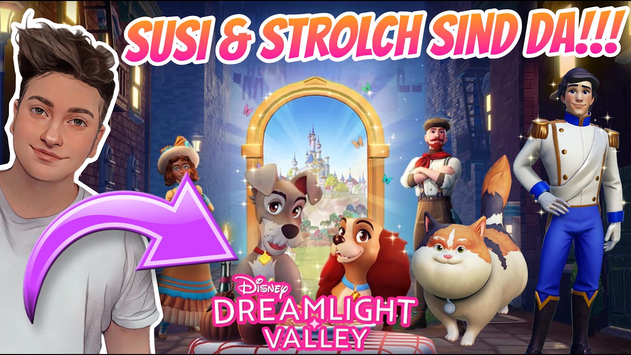 🔴 ENDLICH ist das SUSI & STROLCH UPDATE da!!! 🤩 | Disney Dreamlight Valley