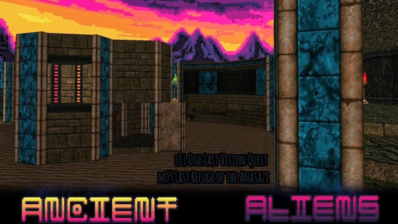 Ancient Aliens, A Doom II Mod e01 One Last Vision Quest m05 Last Refuge of the Anasazi (Gameplay)
