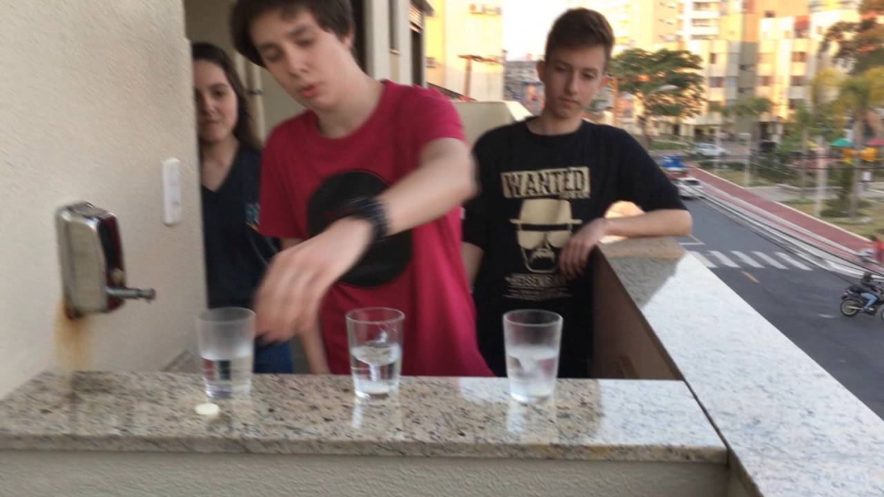 COLOQUEI SONRISAL NA &Aacute;GUA E OLHA NO QUE DEU!
