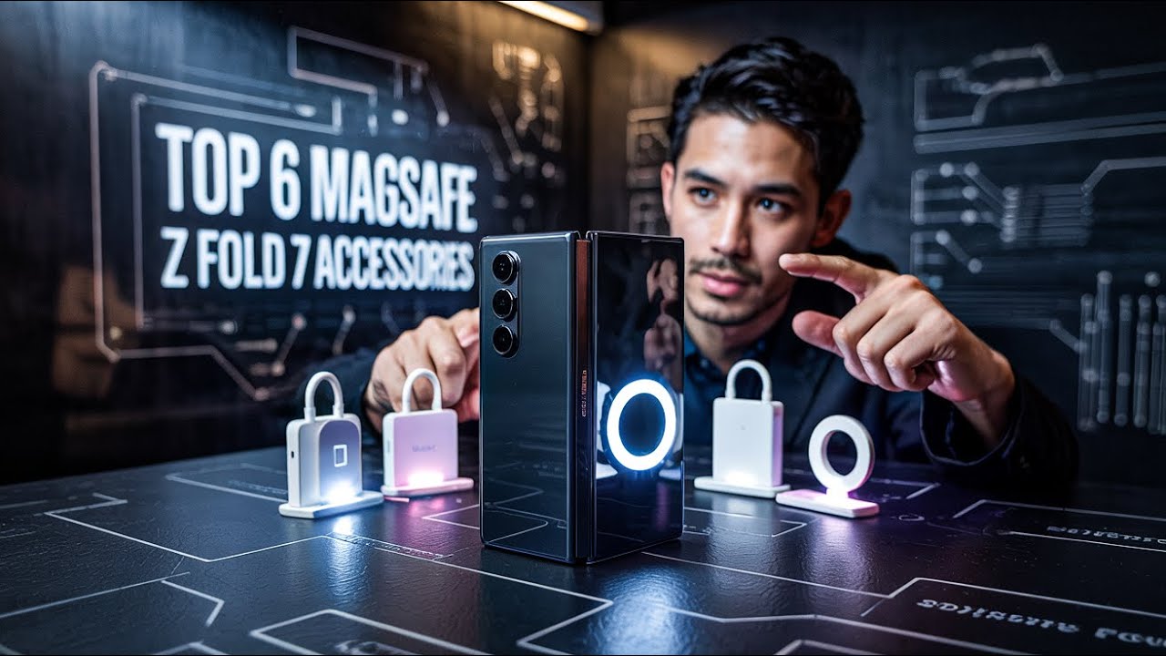 Top 6 Best Galaxy Z Fold 7 Magsafe Accessories! ✅