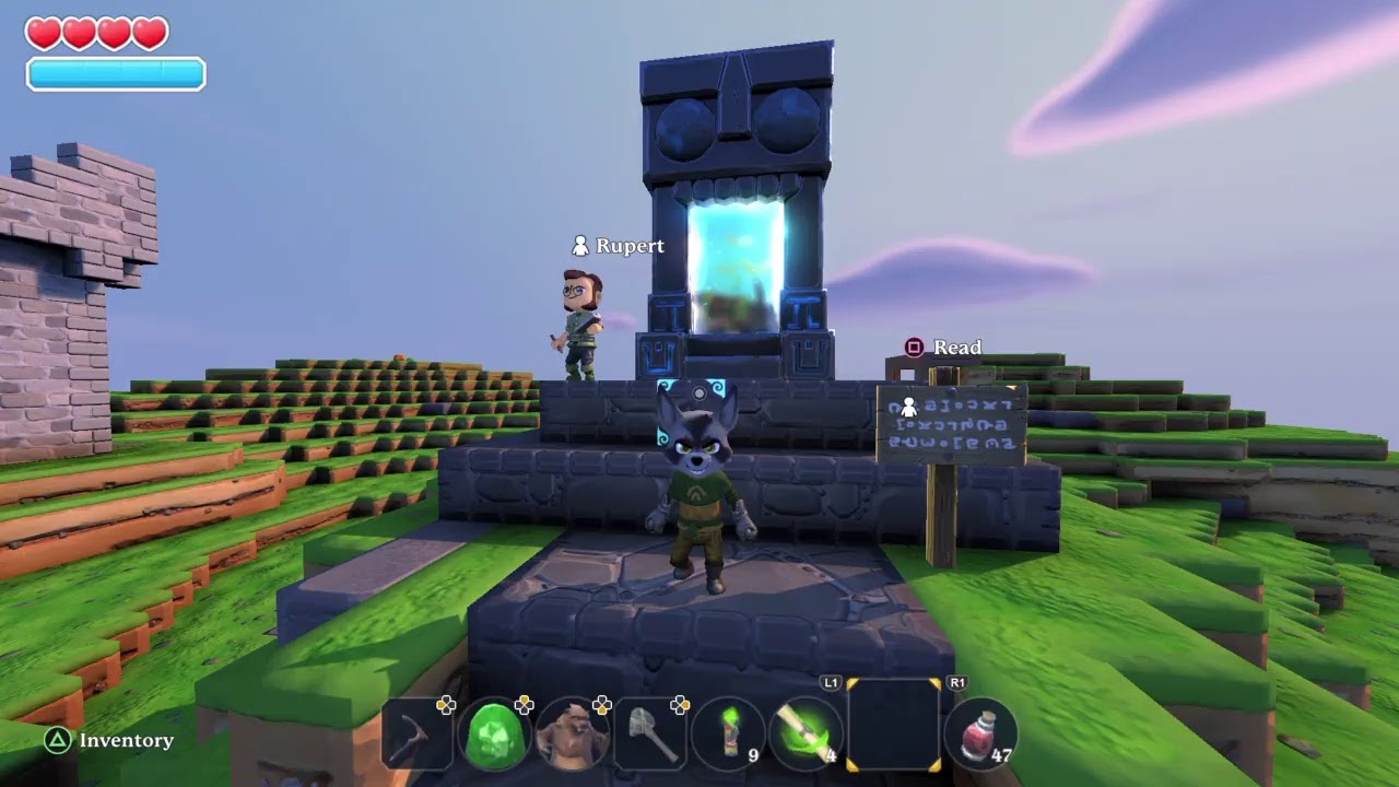 [PS4] [Portal Knights] new Druid & furfolk update