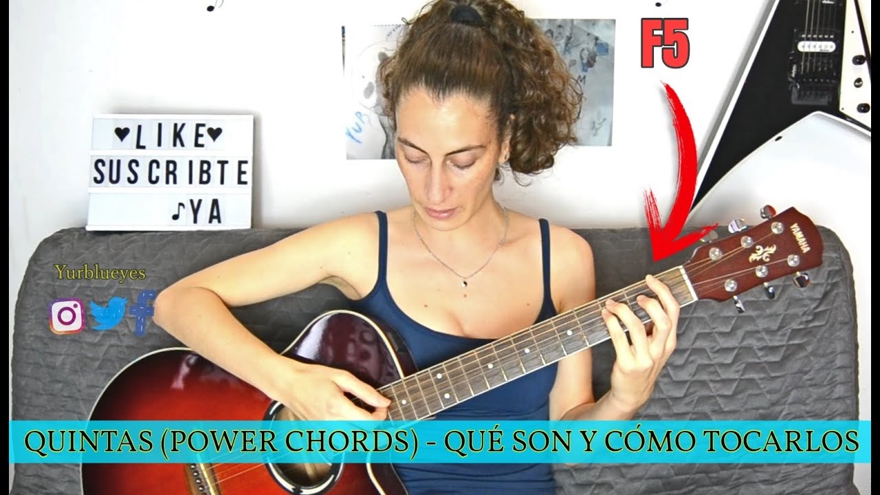QUINTAS (POWER CHORDS) - QUÉ SON Y CÓMO SE TOCAN