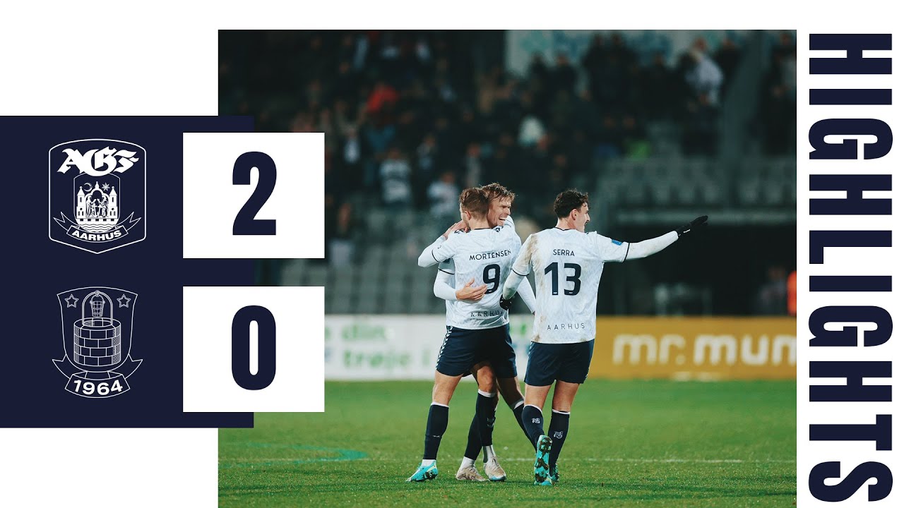 H&Oslash;JDEPUNKTER | AGF vs. BIF 2-0 (Oddset Pokalen 7.12 2023)