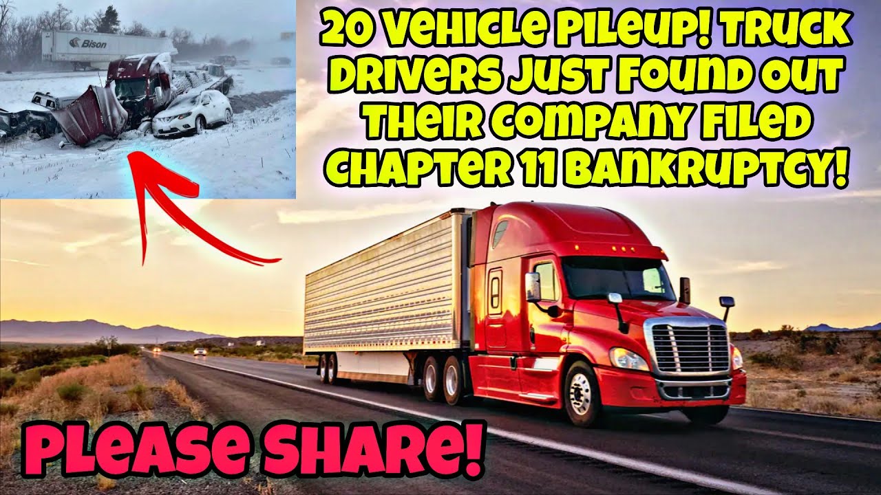 Breaking News! 46 Year Old Trucking Company Filed For Chapter 11 Bankruptcy! PLEASE SHARE!