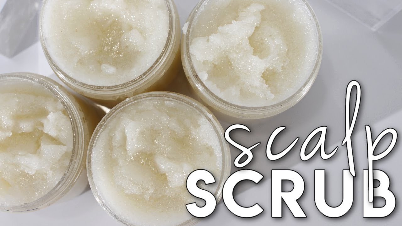 DIY Scalp Scrub w/ Menthol for Hair Growth - FREE RECIPE