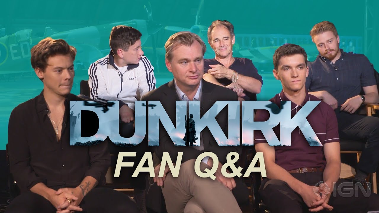 Fan Q&A with Nolan and Dunkirk casts
