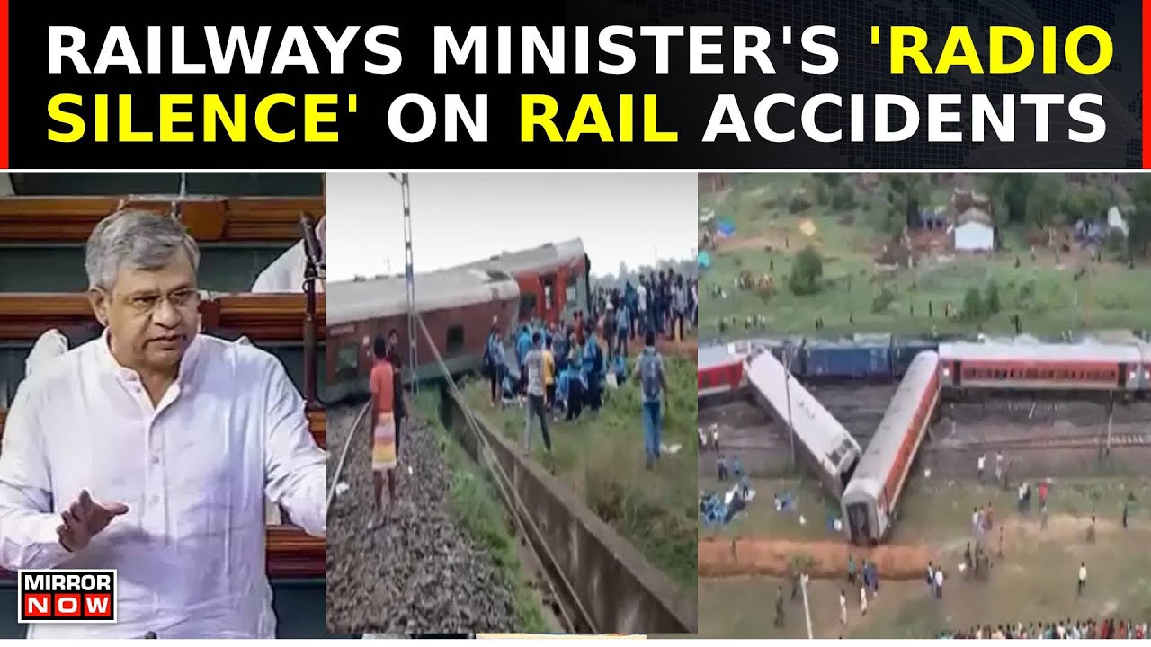 Railways Minister Ashwini Vaishnav Yet To Break Silence On Howrah-Mumbai Train Accident | Top News