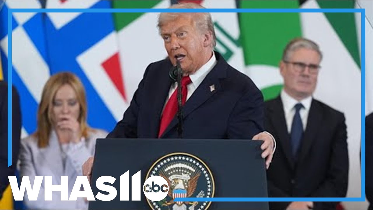 Trump declares 'peace in the Middle East' as Israeli hostages return home