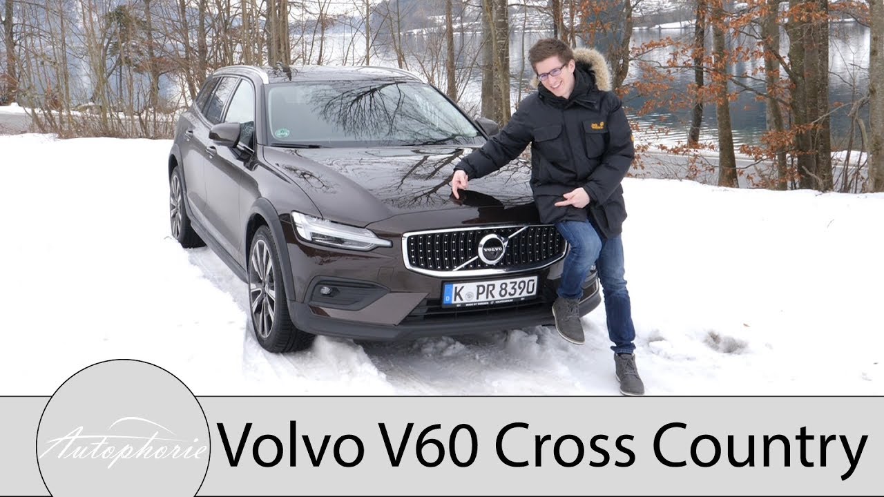 2019 Volvo V60 Cross Country D4 AWD Test / Mittelklasse-Kombi tritt gegen SUVs an - Autophorie