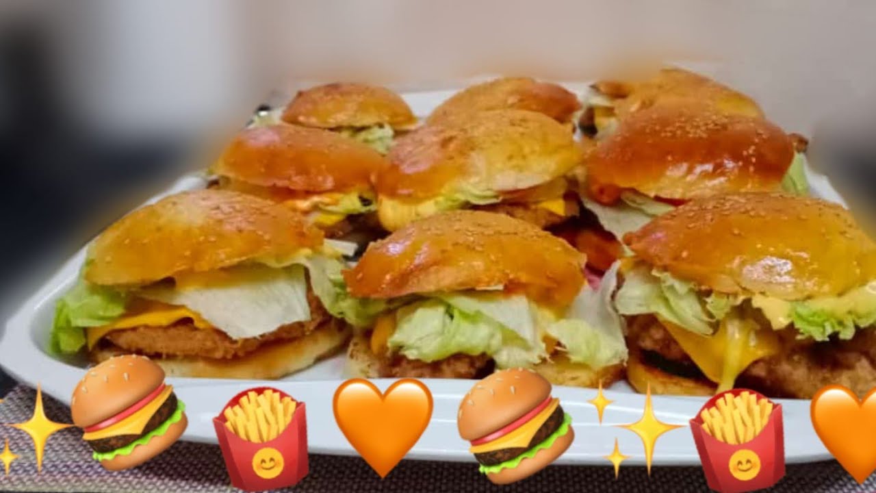 Burger Delicious chicken burger recipe KFC Style Chicken Zinger Burger Very Tasty Burgers Recipe.