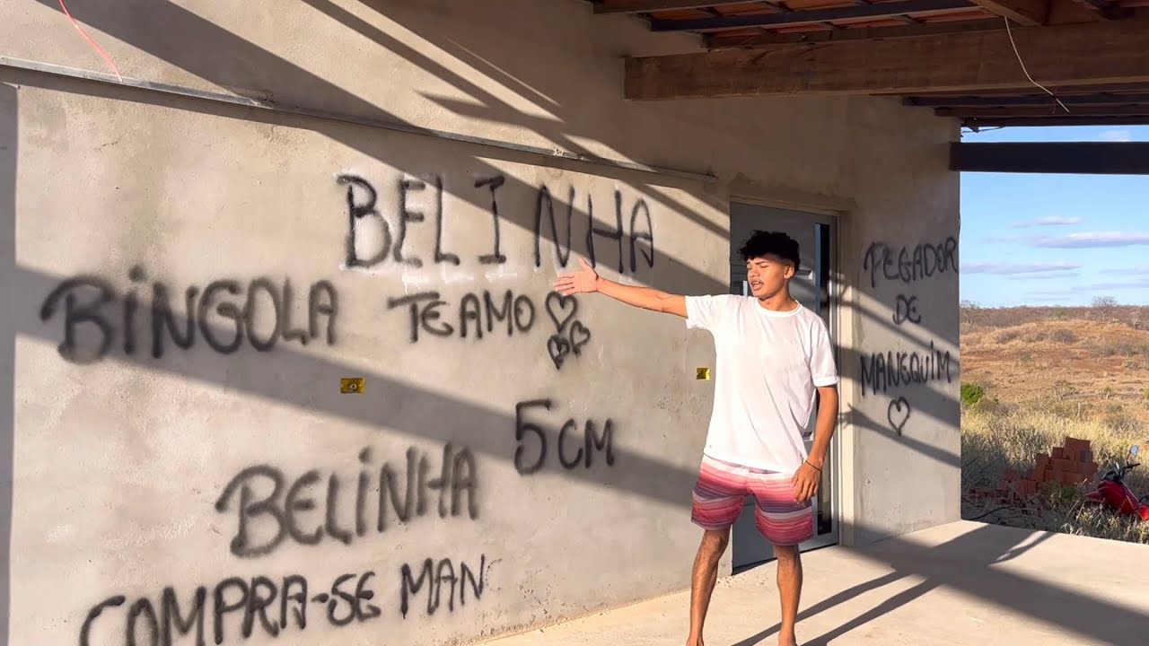 PICHAM0S A CASA DELE COM OS APELIDOS QUE ELE MAIS 0DEIA