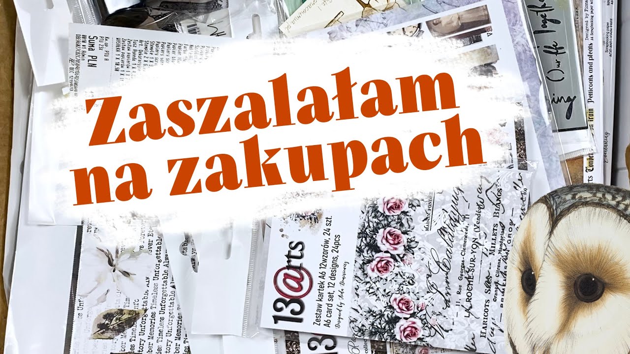 Skorzystałam z okazji! Zakupy scrapowe z 13Arts