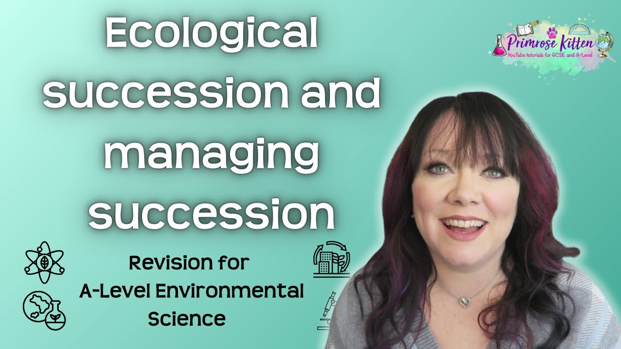 Ecological succession and managing succession | Revision for AQA A-Level Environmental Science