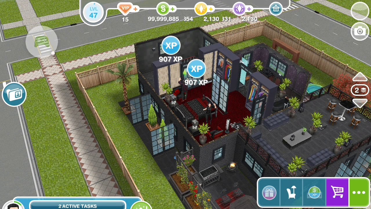 The Sims Freeplay - Make a Fancy Coffee at the Community Center - Weekly Task