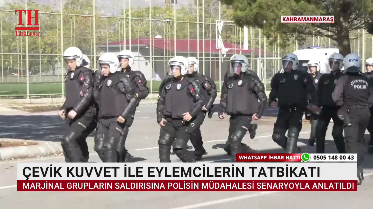 ÇEVİK KUVVET İLE EYLEMCİLERİN TATBİKATI