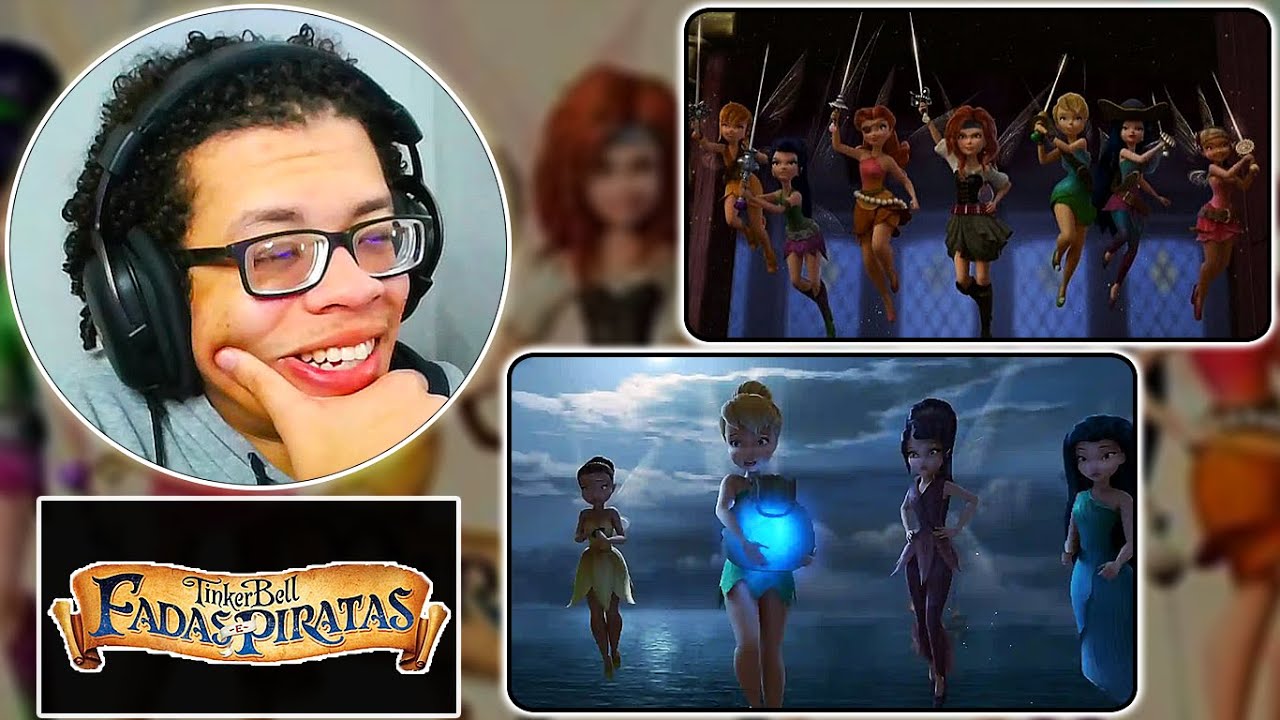 FILME (Tinker bell) Fadas e Piratas - REACT