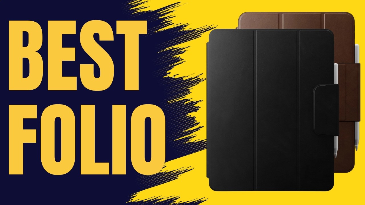 Nomad iPad folio: лучший чехол-книжка для iPad Pro