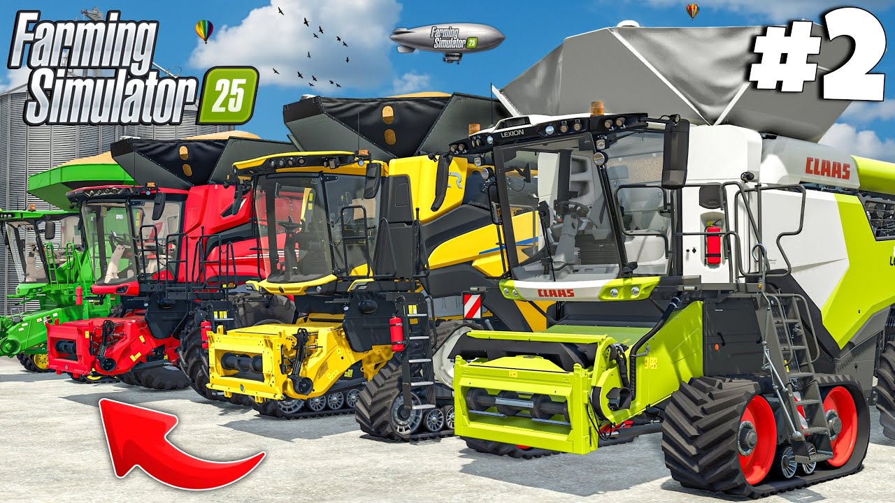 Скашивание НОВЫХ ПОЛЯ САМЫМ БОЛЬШИМ КОМБАЙНОМ в FS25 | МЕГА-ИСПЫТАНИЕ | Farming Simulator 25