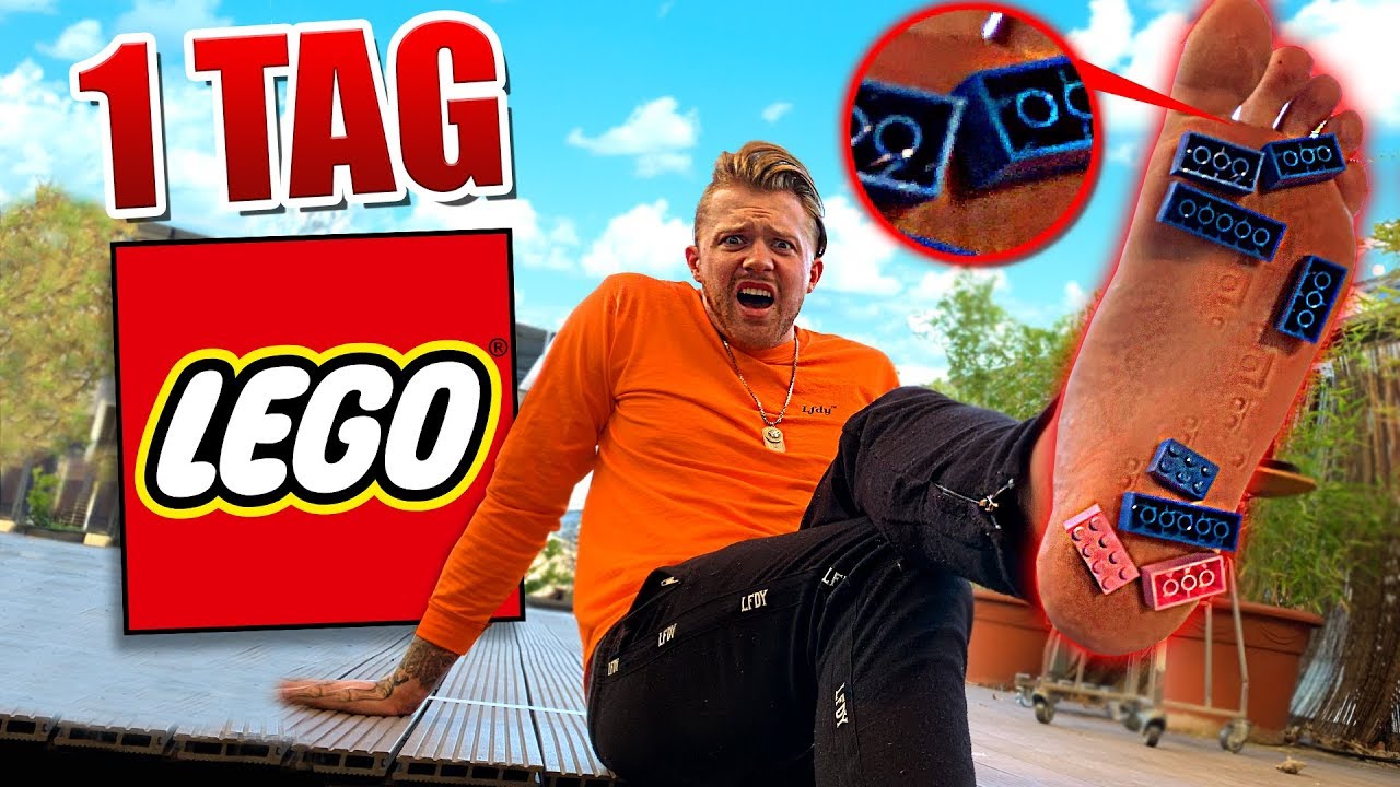 1 TAG mit LEGO im SCHUH !