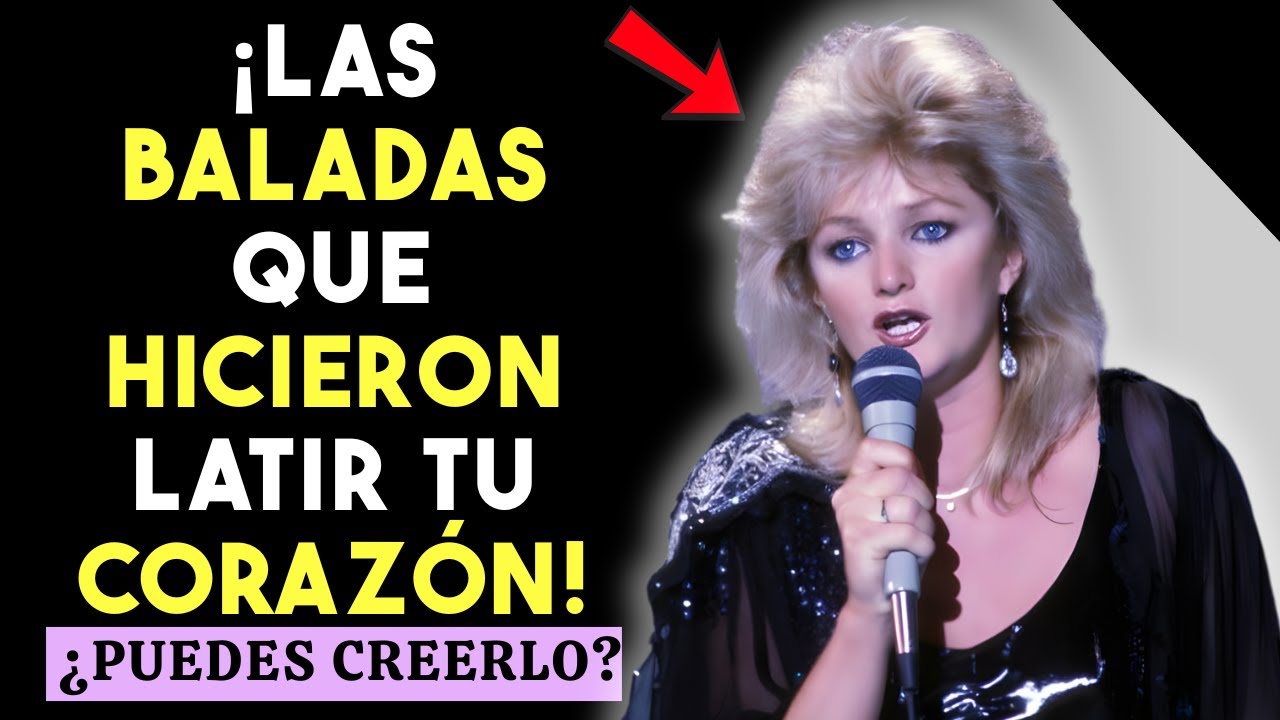 Top 10 baladas pop que hicieron latir corazones en los 80