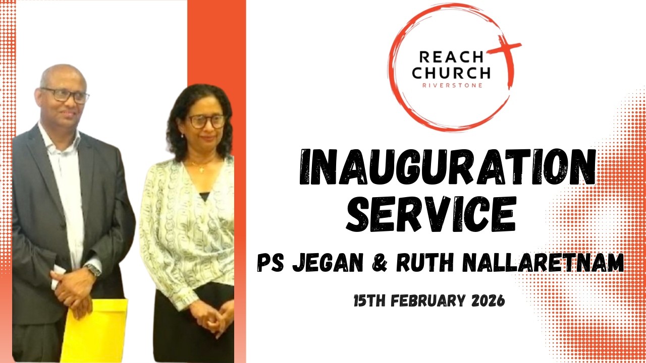 Inauguration Service - Ps Jegan & Ruth