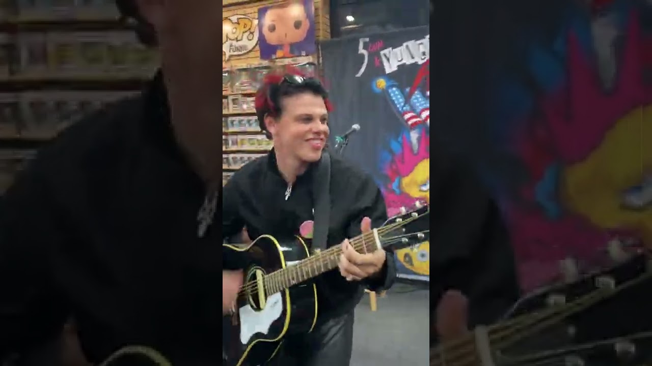 Yungblud American as F!ck record store tour Massachusetts