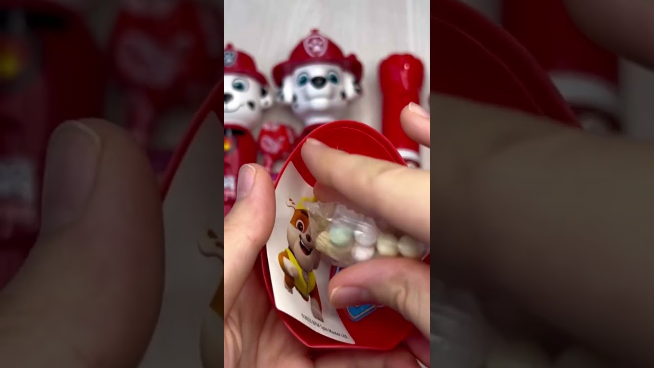 PAW PATROL EGG SURPRISE UNBOXING ASMR 
