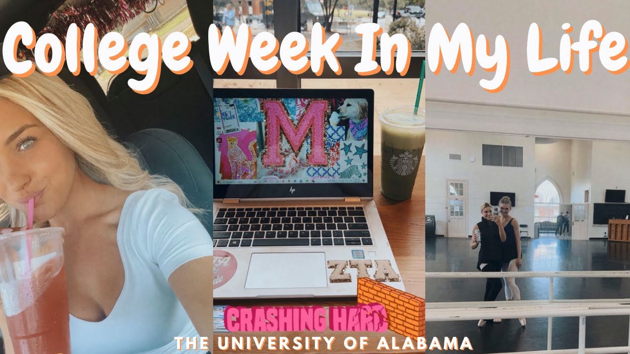 College Week In My Life | Going to class, Crumbl Review, First ticket |The University of Alabama