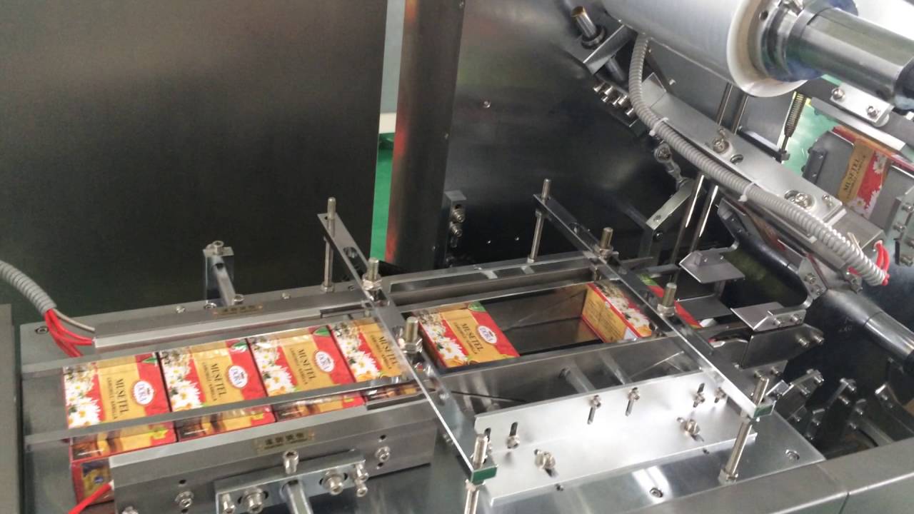 Tea box Cellophane overwrapper film wrapping machinery