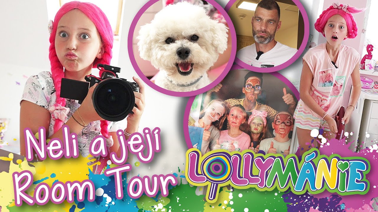 Room Tour s Neli💜 │ LOLLYM&Aacute;NIE