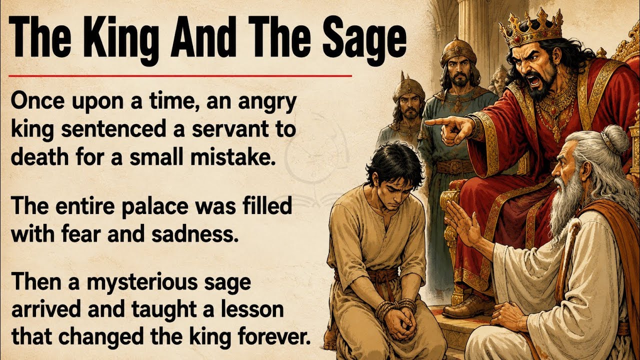 Learn English Through Story | The King and the Sage | Motivational Story