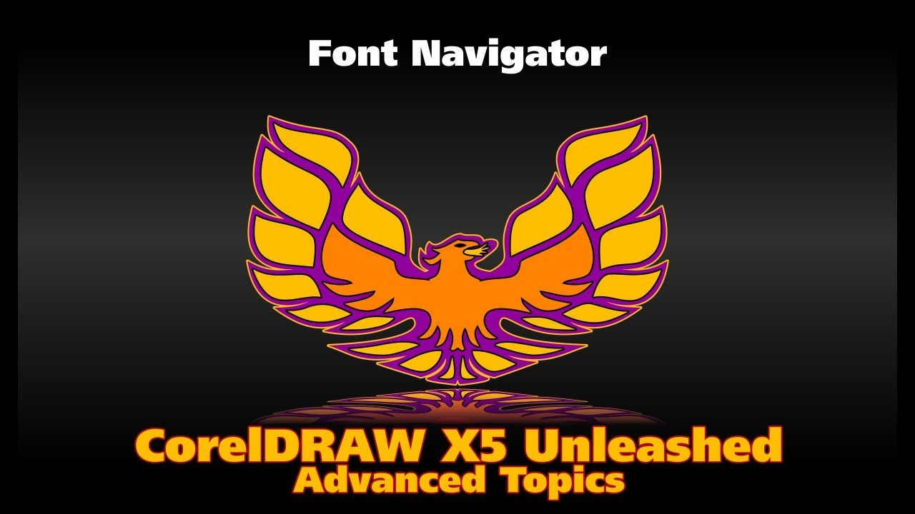 Using Font Navigator Supplied with CorelDRAW to Manage Fonts