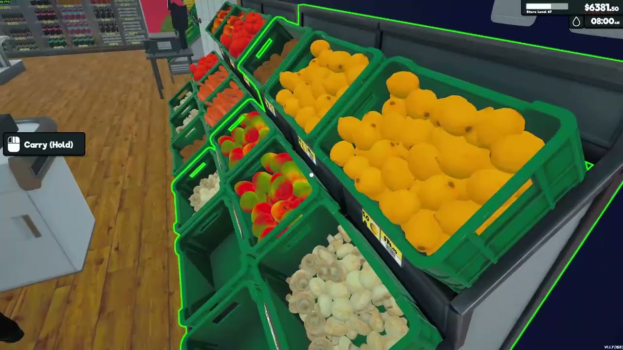 Supermarket Simulator Day 151 - New Storage Room Expansion and Reorganisation