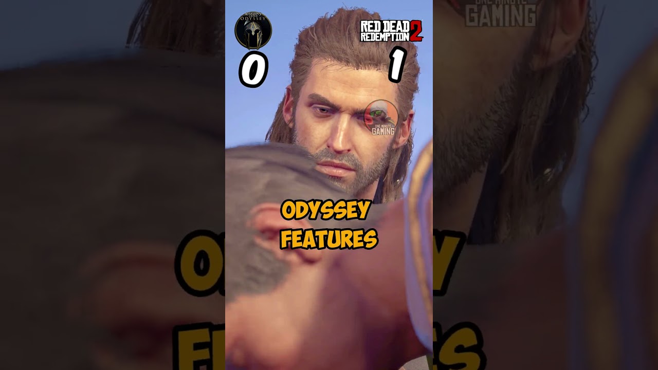 RDR2 Vs AC Odyssey : Comparing 5 gameplay features Part 1 #rdr2 #gaming #ubisoft #acodyssey