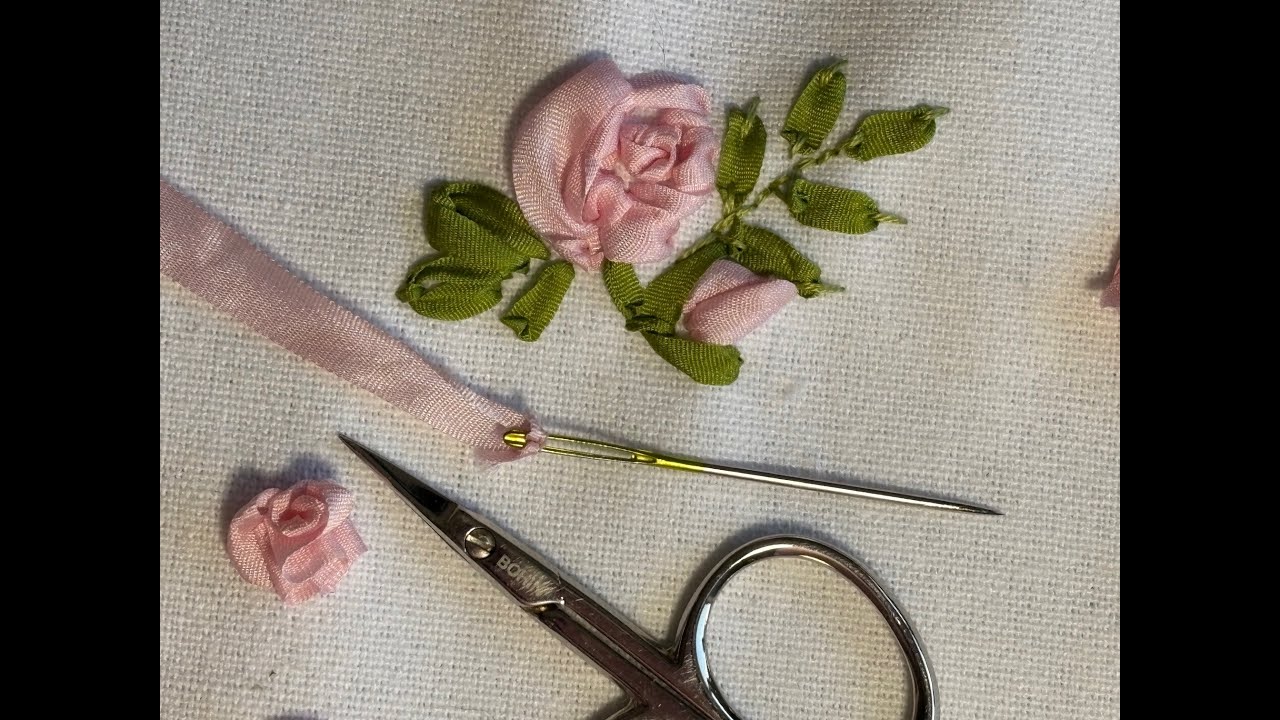 Silk ribbon embroidery basics