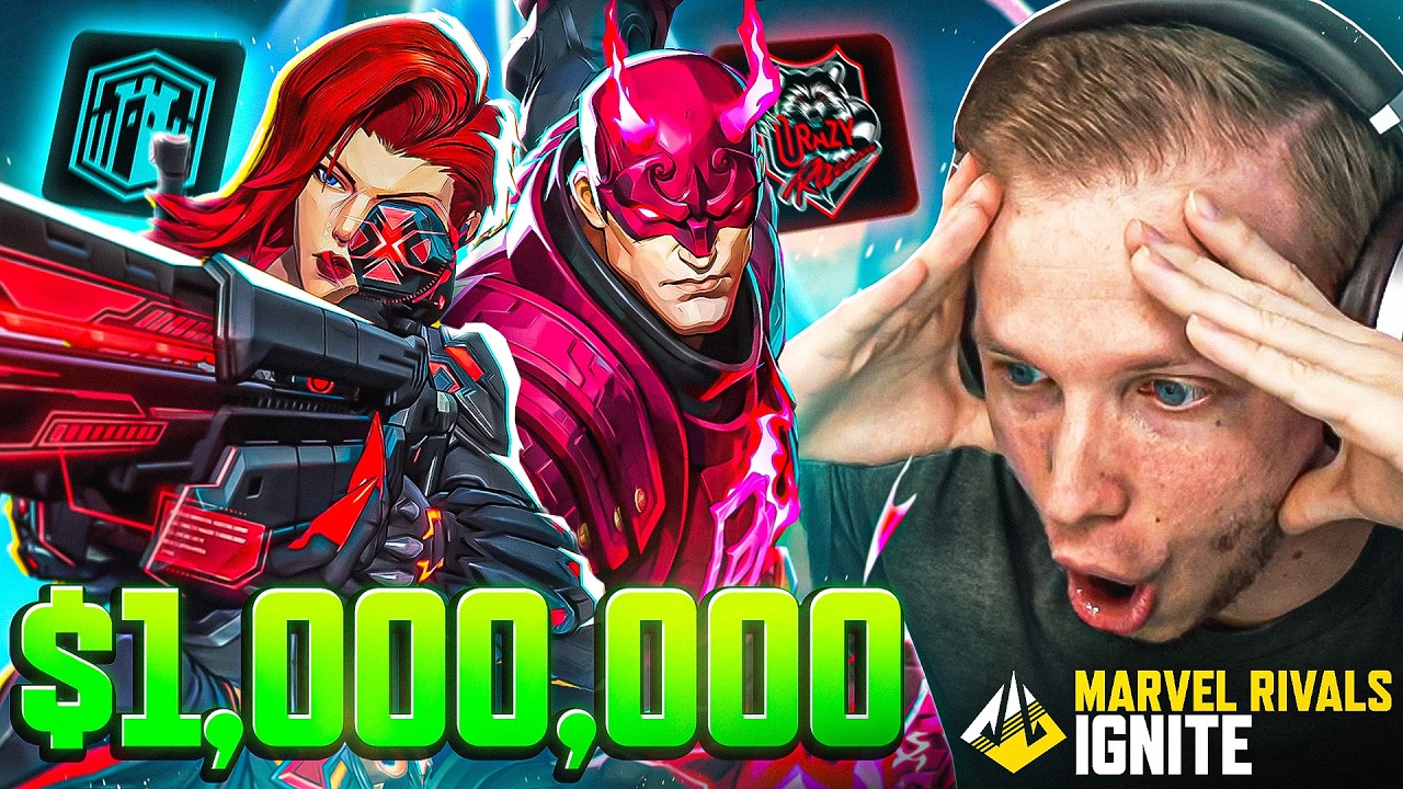 Итак, СОРВАТЕЛЬ будет участвовать в турнире Marvel Rivals Ignite с призовым фондом в 1 000 000 до...