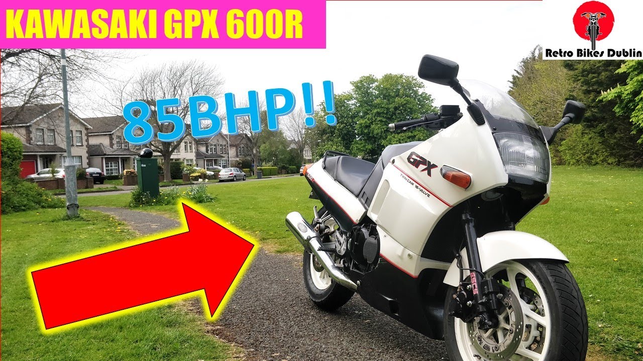 1988 gpx 600r намного опередил свое время (обзор) - 1996 Kawasaki gpx 600r 592cc полное видео