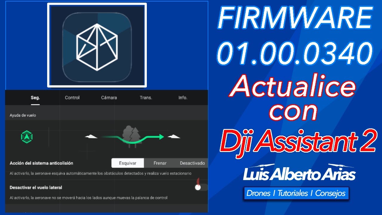 FIRMWARE 01.00.0340 - MAVIC AIR 2, ACTUALICE CON ¡DJI ASSISTANT 2!