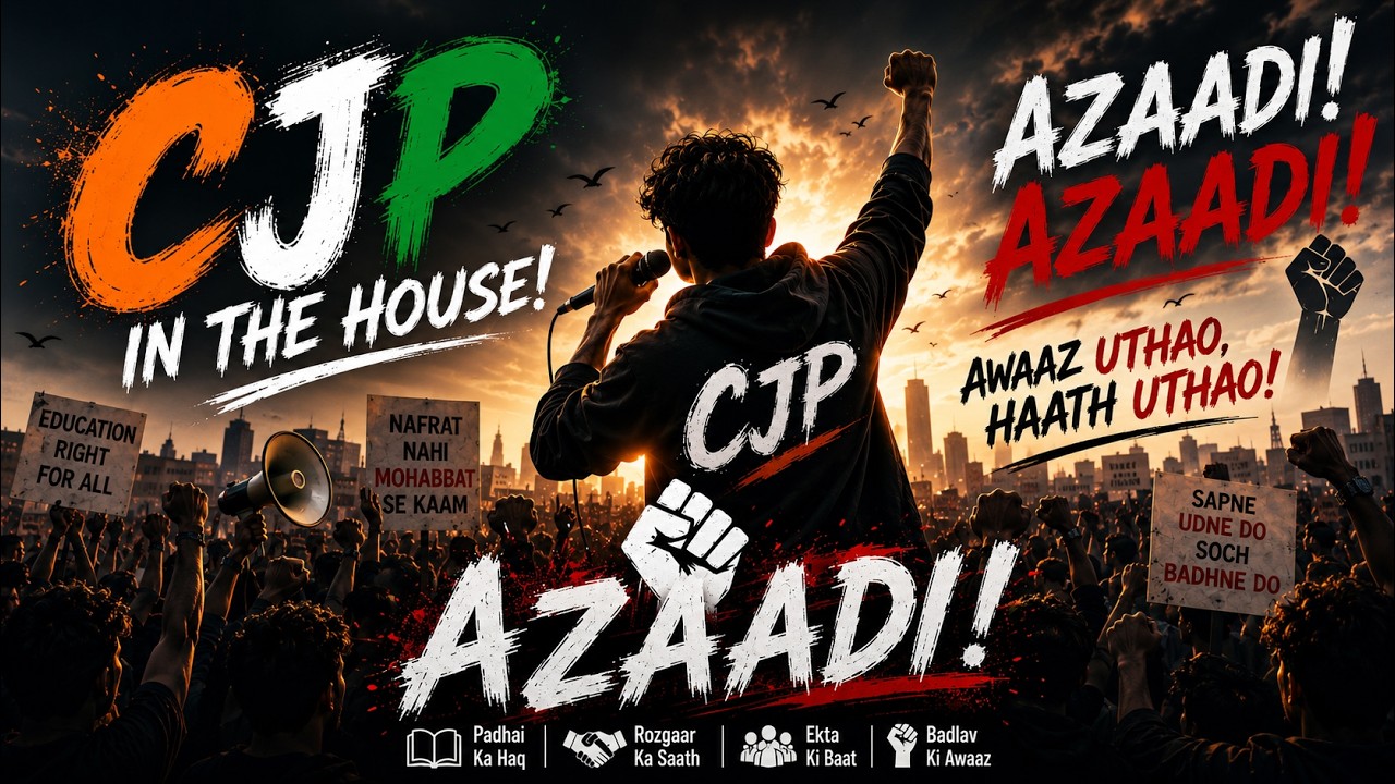  CJP  AZAADI  | Official Rap Anthem 2026 🎤 | Cockroach Janta Party 