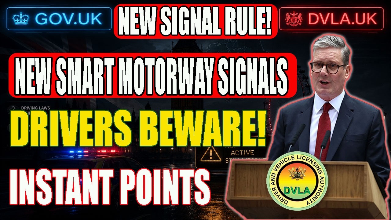 🚨 UK Smart Motorway Signals EXPLAINED &ndash; Avoid Huge Fines & Penalty Points NOW!