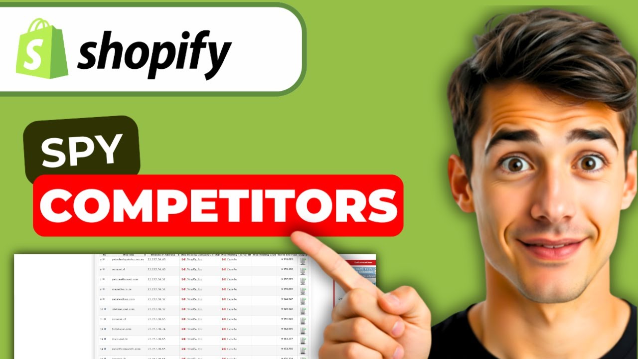 Как шпионить за магазинами конкурентов на Shopify (самый простой способ) (Руководство 2026 года)