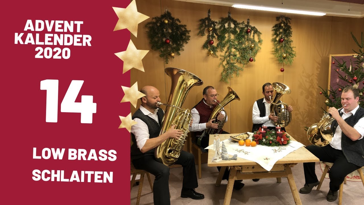 Türchen 14 - Mitten im Winterschnee (Low Brass Schlaiten)