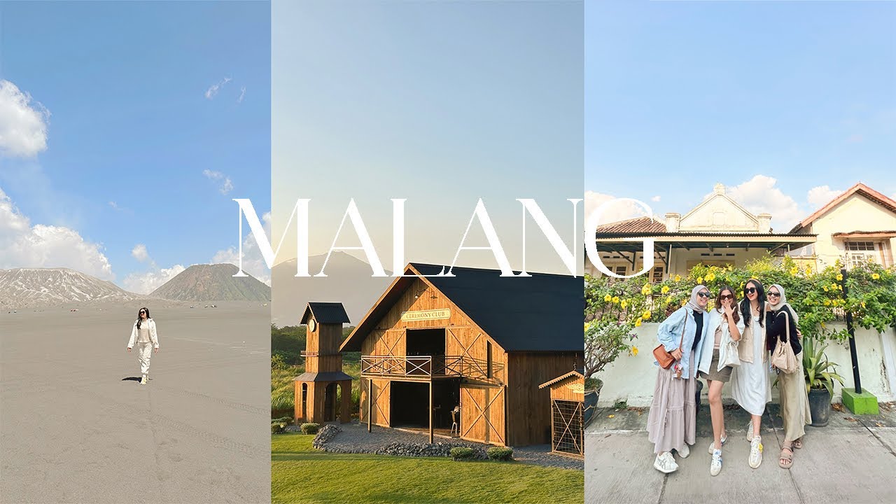 DISCOVER THE BEAUTY OF MALANG, MOUNT BROMO AND BATU CITY! | Aesthetic and Stunning Places