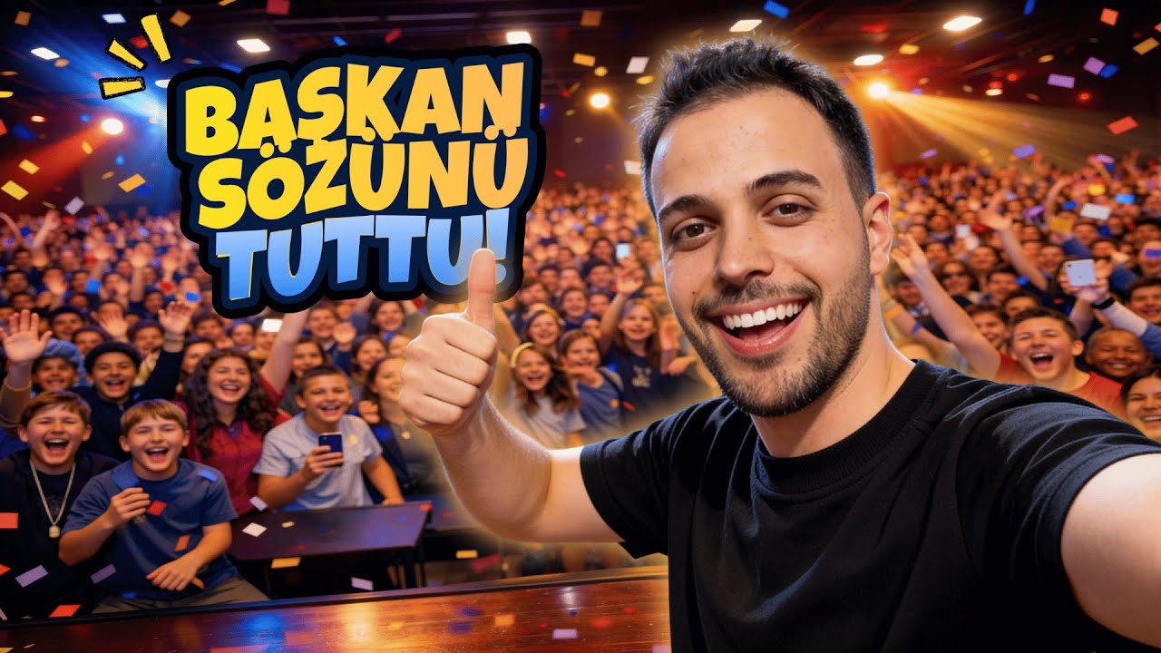 BAŞKAN OLURSAM Midoburak’ı GETİRİCEM DEMİŞTİ… Ve Kazandı!