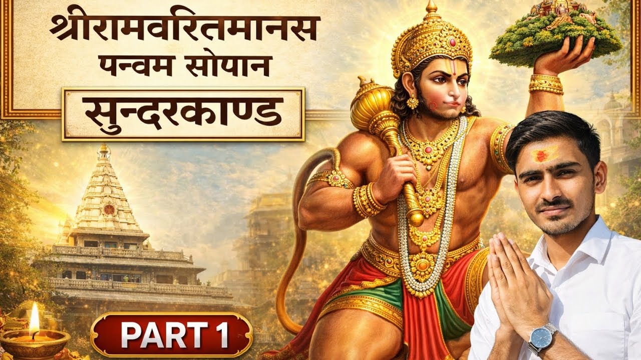 सुंदरकाण्ड Part 1 | संकट दूर करने वाला दिव्य पाठ | जय श्रीराम|| JAYRAM BHAKTI MARG OFFICIAL 🚩