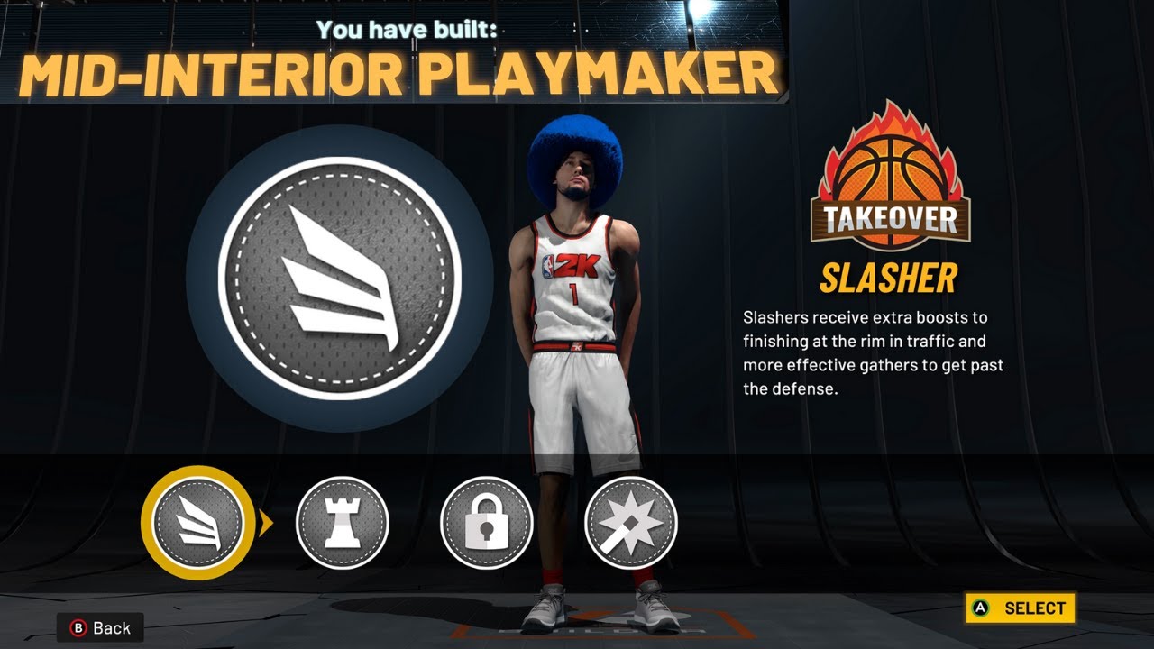 BEST MID INTERIOR PLAYMAKER NBA 2K22 CURRENT GEN!