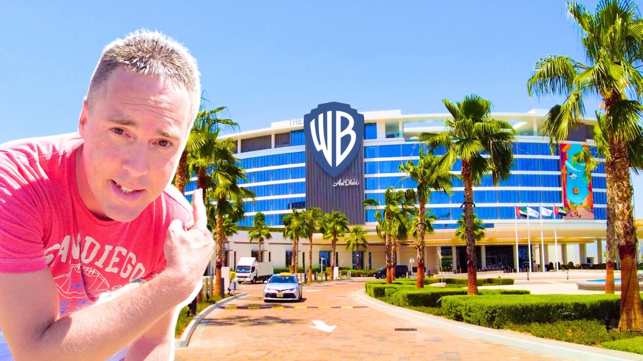 Я остановился в ПЕРВОМ в мире отеле Warner Brothers!