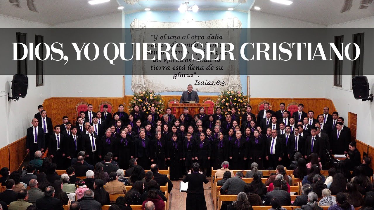Dios, Yo Quiero Ser Cristiano - Coro General IEP Hijuelas